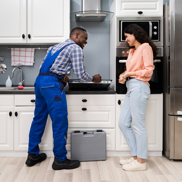 can you provide an estimate for cooktop repair before beginning any work in Covelo California